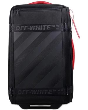 Off-White c/o Virgil Abloh Diagonal Stripe Suitcase - Black