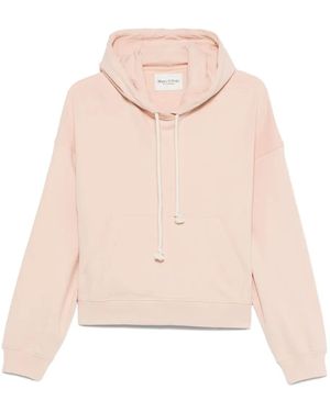 Marc O' Polo Cotton Hoodie - Natural