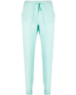 Teddy Cashmere Milano Cashmere Track Trousers - Blue