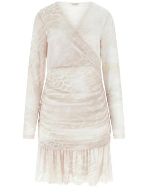 Guess Floral Print Mini Dress - White