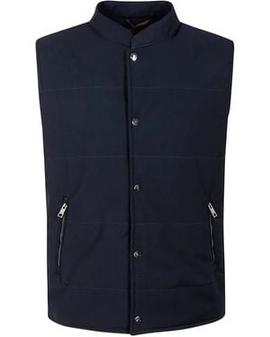 ONTHEBUND Klassische Weste - Blau