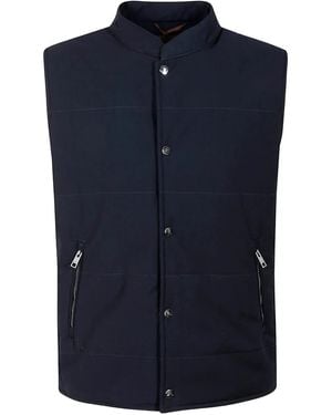 ONTHEBUND Sleeveless Gilet - Blue