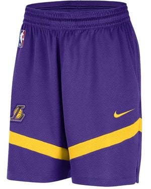 Nike Nba Lakers Icon Shorts - Blue