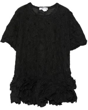 Comme des Garçons Crew-Neck T-Shirt - Black