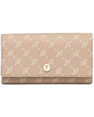 Joop! Cortina Europa Patterned Zip Wallet - Natural