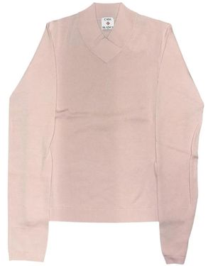 CASABLANCA Pullover Mit V-Ausschnitt - Pink