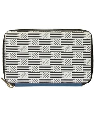 Moreau 12Cc Zip Wallet - Grey
