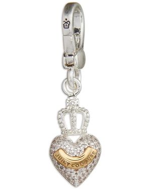 Juicy Couture Collar Con Detalle De Corona - Blanco