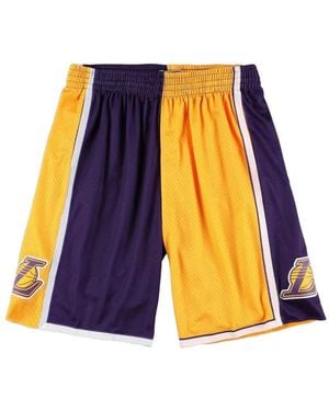 Mitchell & Ness Split Swingman Nba La Lakers 2009 ショートパンツ - ブルー