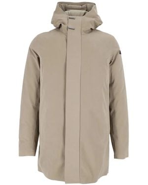 Rrd Hut Floating Hooded Parka - Natural