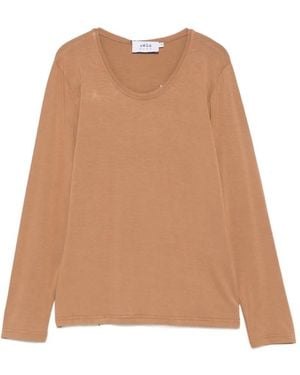VELA SHOP Long-Sleeve T-Shirt - Natural