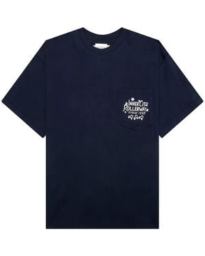 Honor The Gift Inner City Rollerway T-Shirt - Blue