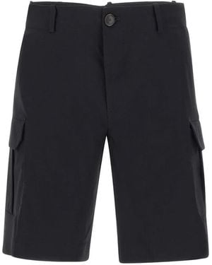 Rrd Belt-Loop Cargo Shorts - Blue