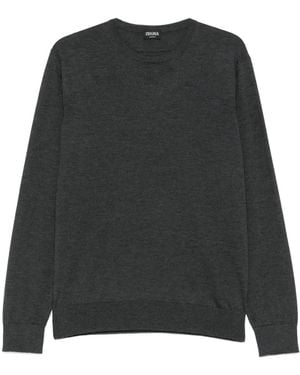 ZEGNA Crew-Neck Jumper - Black