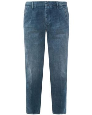 Incotex Division Faded-Effect Jeans - Blue