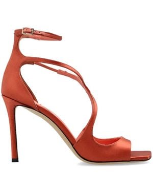 Jimmy Choo Azia 95 Strappy Sandals - Pink