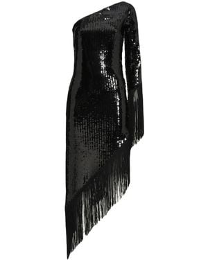 Taller Marmo Aventador Disco Sequinned Dress - Black