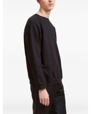 Aiezen Raglan-Sleeve Crew-Neck Jumper - Black