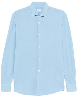 Fedeli Buttoned Shirt - Blue