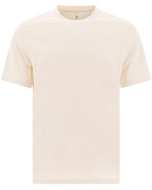 Brunello Cucinelli Jersey T-Shirt - Natural