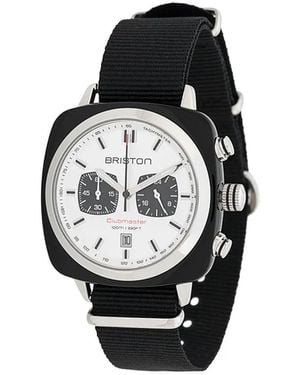 Briston Clubmaster Sport Chrono 42Mm - White