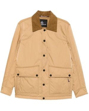 Moncler Louron Quilted Down Jacket - Natural