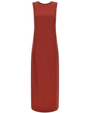 Peserico Punto Luce Maxi Dress - Red