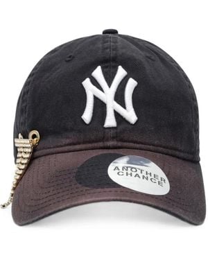 ANOTHER CHANCE Crystal-Embellished Baseball Cap - Black