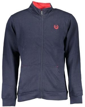Gianmarco Venturi Zip-Up Sweatshirt - Blue