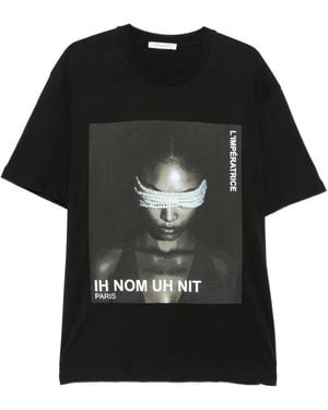 ih nom uh nit L'Impératrice Graphic-Print T-Shirt - Black