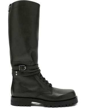 DURAZZI MILANO Botas Con Cierre Con Hebilla - Negro