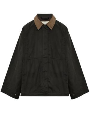 Rethinkit Studios Corduroy-Collar Insulated Jacket - Black