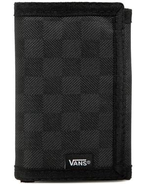 Vans Checked-Pattern Wallet - Black