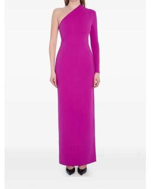 Solace London Joana One-Shoulder Maxi Dress - Pink