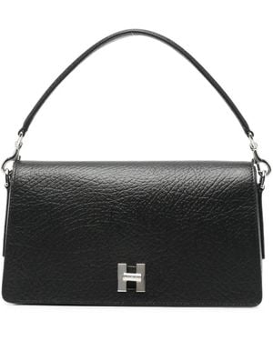 Hogan H-Turn Flap Bag - Black
