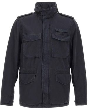 Aspesi Chaqueta Mini Field - Azul