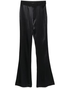 Versace Jeans Couture Logo-Waistband Trousers - Black