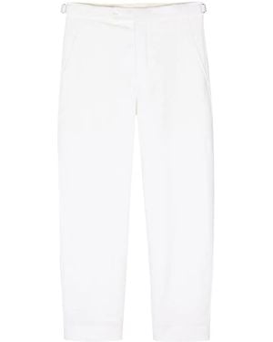 Bode Pantalones rectos con bolsillos - Blanco