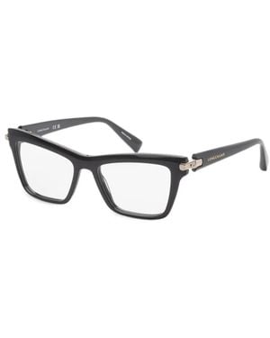 Longchamp Brille Mit Eckigem Gestell - Schwarz
