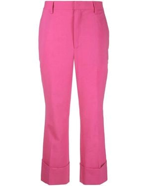 DSquared² Pantalones De Vestir Capri - Rosa