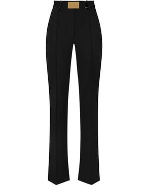Elisabetta Franchi Belted Trousers - Blue