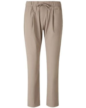Herno Drawstring-Waistband Trousers - Natural