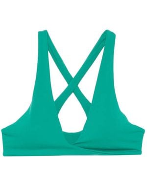 P.E Nation Swift Crossover Sports Bra - Green