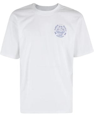 Edwin Music Channel Graphic-Print T-Shirt - White