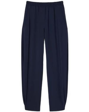 Lacoste Weite Jogginghose - Blau
