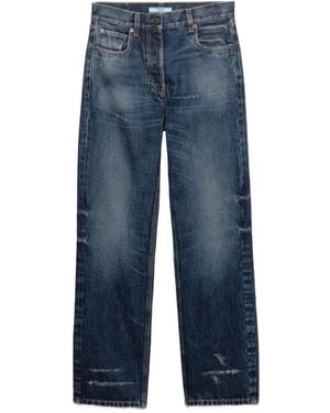 Prada Vaqueros con cinco bolsillos - Azul