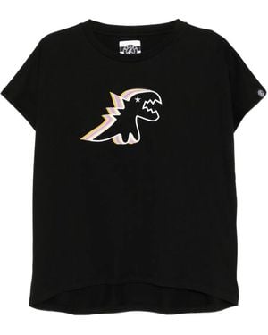 SPORT b. by agnès b. Dino Shadow Cotton T-Shirt - Black