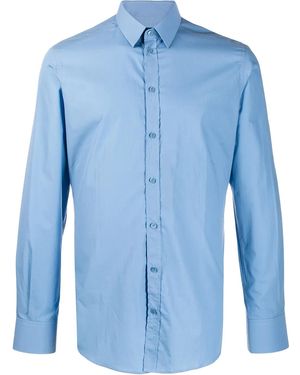 Dolce & Gabbana チェック シャツ - ブルー
