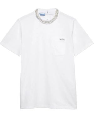 Prada Cotton T-shirt - Blanco