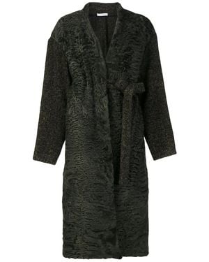 Inès & Maréchal Benoit Coat - Black